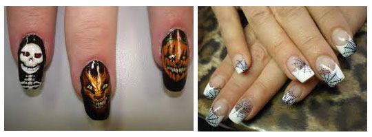 Halloween Nail Art