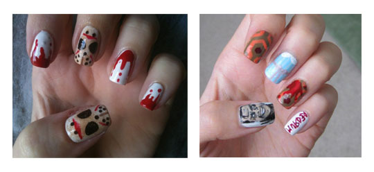 Halloween Nail Art