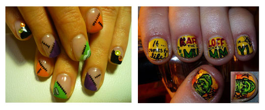 Halloween Nail Art