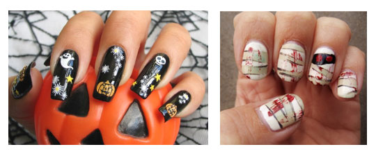 Halloween Nail Art